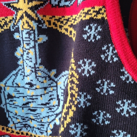 MINT RUN THE JEWELS SWEATER VEST CHRISTMAS SMALL LIMITED EDITION 2017 HIP HOP - Picture 8 of 12